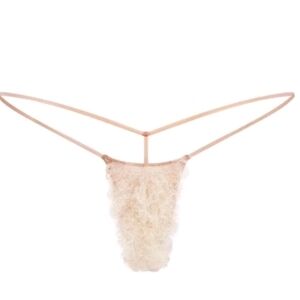 SKIMS MICRO FAUX HAIR BLONDE SIENNA small